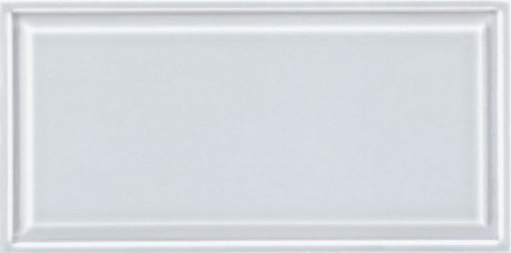Керамическая плитка Grazia Formae Frame Cotton FRA1, цвет белый, поверхность глянцевая, прямоугольник, 130x260