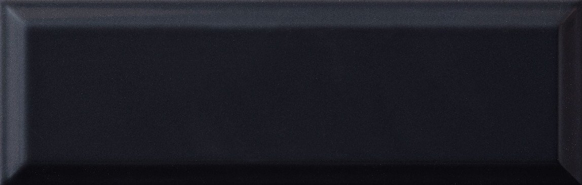 Керамическая плитка Tubadzin Abisso Navy Bar, цвет чёрный, поверхность глянцевая, прямоугольник, 78x237