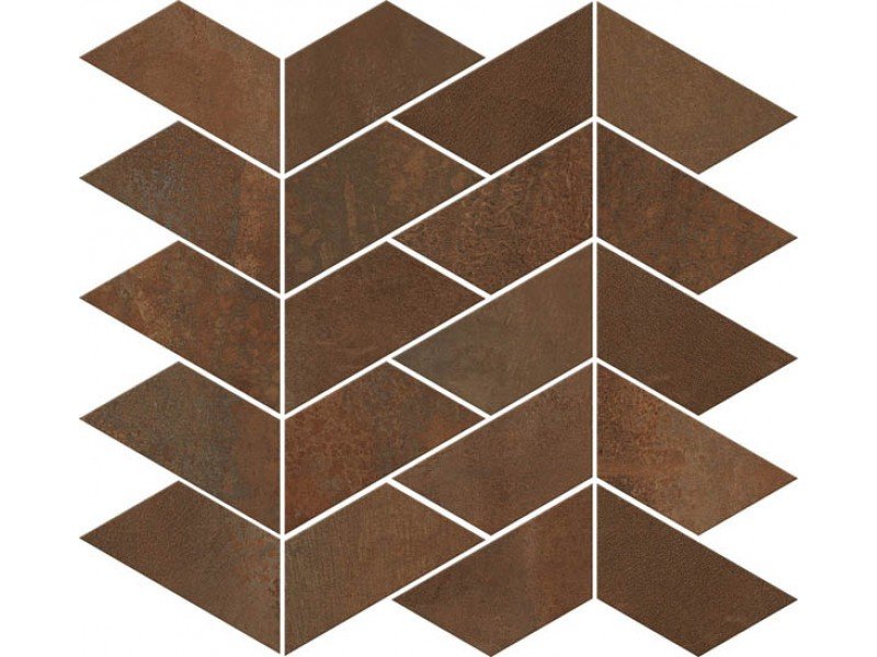 Мозаика ABK Interno 9 Mos. Versus Rust PF60000961, цвет коричневый, поверхность матовая, , 290x300