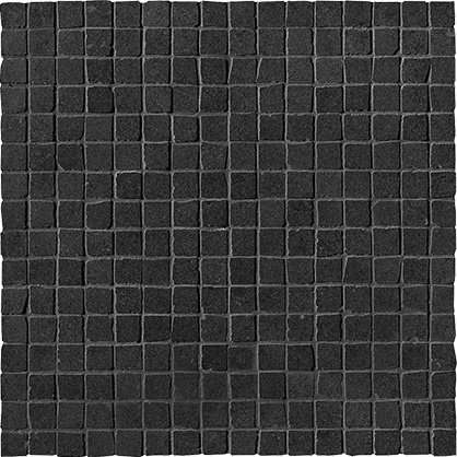 Мозаика Fap Nux Dark Gres Mosaico Anticato, цвет серый тёмный, поверхность матовая, квадрат, 300x300