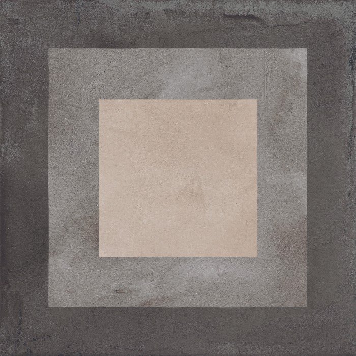 Керамогранит Marca Corona Terra Quadrato Vers. F 0378, цвет серый, поверхность матовая, квадрат, 200x200