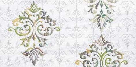 Декоративные элементы Laparet Frame декор серый 08-05-00-1368, цвет серый бежевый, поверхность глянцевая, прямоугольник, 200x400
