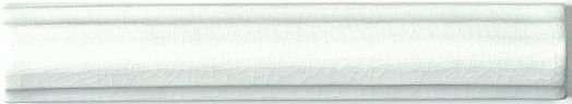 Бордюры Adex ADNT5010 Barra Relieve Snow, цвет белый, поверхность матовая, прямоугольник, 25x150