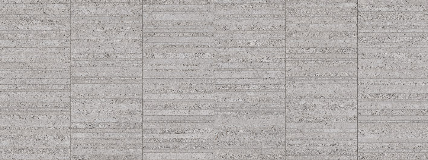 Декоративные элементы Porcelanosa Berna Acero Stripe 100245260, цвет серый, поверхность матовая, прямоугольник, 450x1200