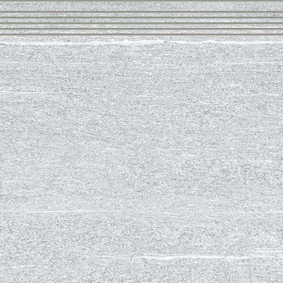 Ступени Rako Vals Grey-White DCP62846, цвет серый, поверхность матовая, квадрат, 600x600