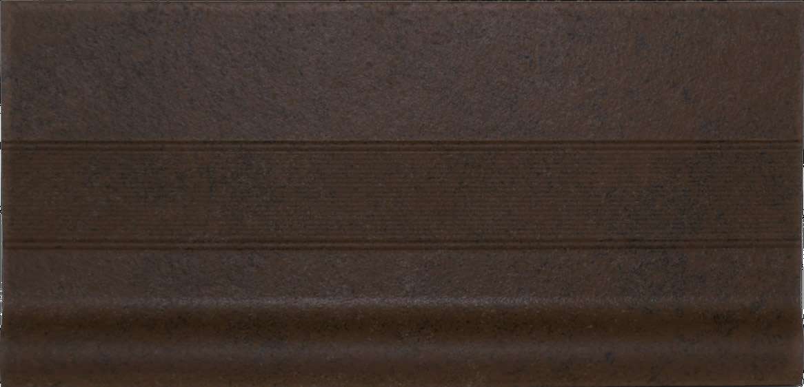 Клинкер Gresmanc Timanfaya Tabica G-1, цвет коричневый тёмный, поверхность матовая, прямоугольник, 150x310