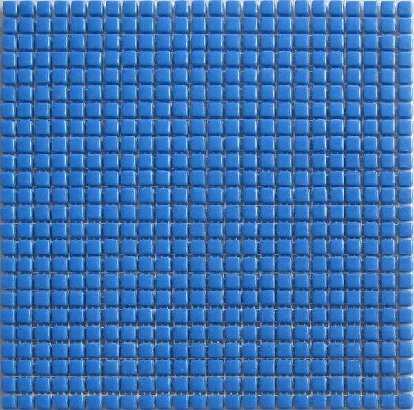 Мозаика Lace Mosaic SS 07, цвет синий, поверхность глянцевая, квадрат, 315x315