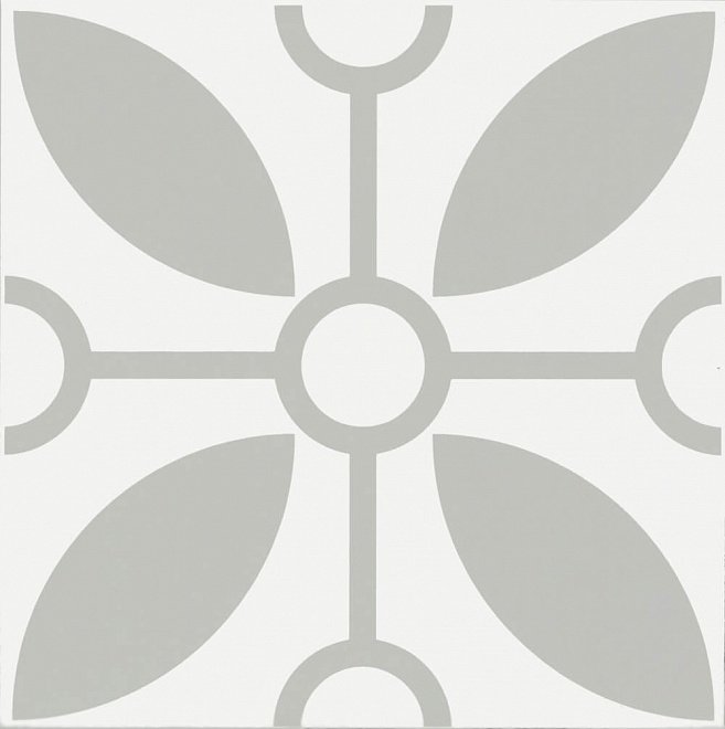 Декоративные элементы Kerama Marazzi Декор Ателье NT\A248\5009, цвет чёрно-белый, поверхность матовая, квадрат, 200x200
