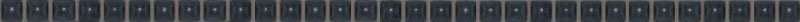 Бордюры РосДекор Бусинки Черные Люстр, цвет чёрный, поверхность глянцевая, прямоугольник, 7x250