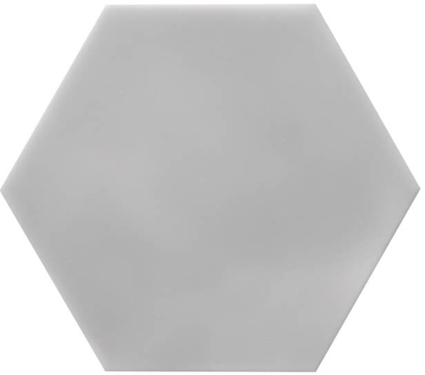 Керамическая плитка Adex Levante Hexagono Monzon Matte ADLE1053, цвет серый, поверхность матовая, шестиугольник, 108x124