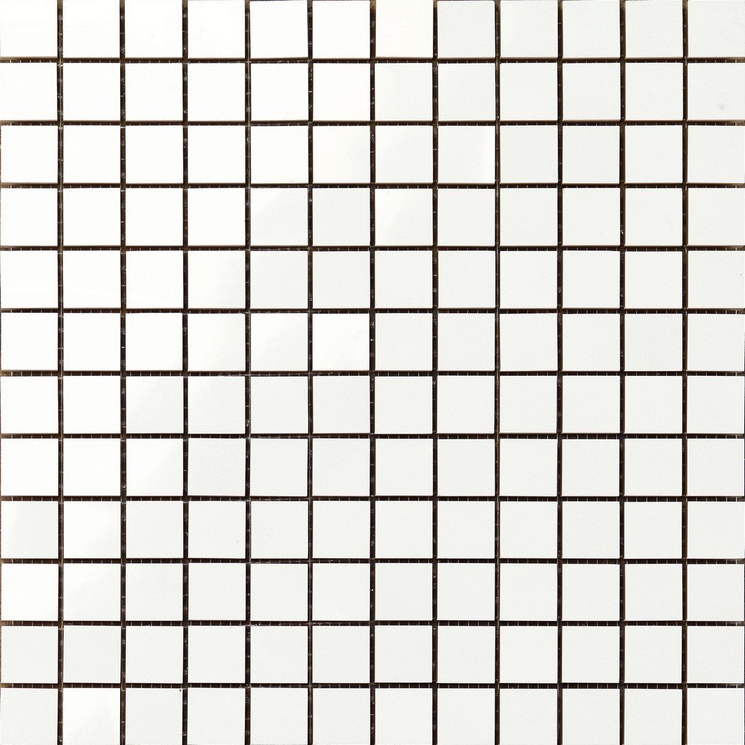 Мозаика Ragno Mosaico Milk R4YZ, цвет белый, поверхность глянцевая, квадрат, 300x300