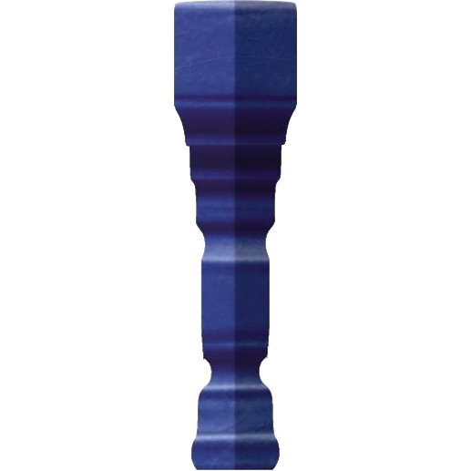 Спецэлементы Grazia Epoque Ang. Terminale Deco Cobalt Craquele TEAD9, цвет синий, поверхность глянцевая, квадрат, 120x20