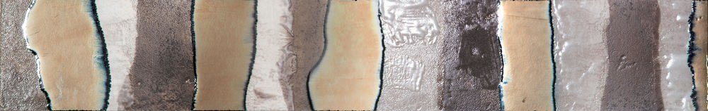 Бордюры ABK Unika Listone Wom Rett. UKR01161, цвет коричневый, поверхность матовая, прямоугольник, 100x600