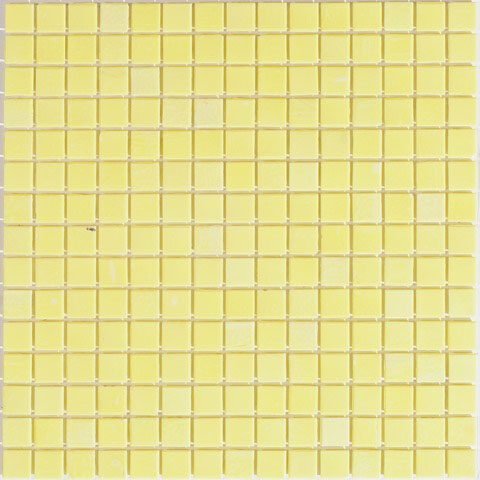 Мозаика Alma Mosaic Sandy SN188, цвет жёлтый, поверхность глянцевая, квадрат, 327x327