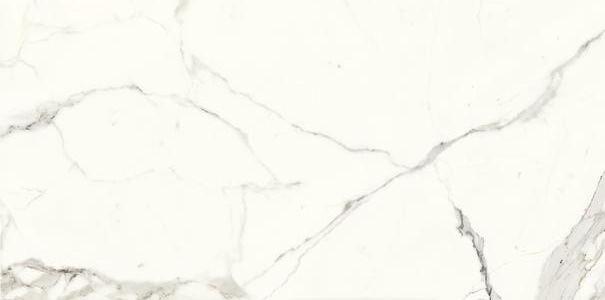 Керамогранит Ariostea Bianco Calacatta Soft P612527, цвет белый, поверхность матовая, прямоугольник, 600x1200