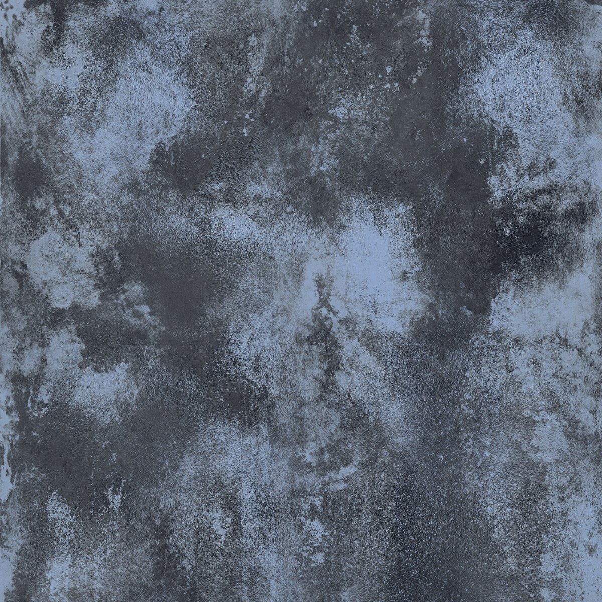 Керамогранит Caesar Alchemy Navy AFUF, цвет чёрный синий тёмный, поверхность матовая, квадрат, 800x800