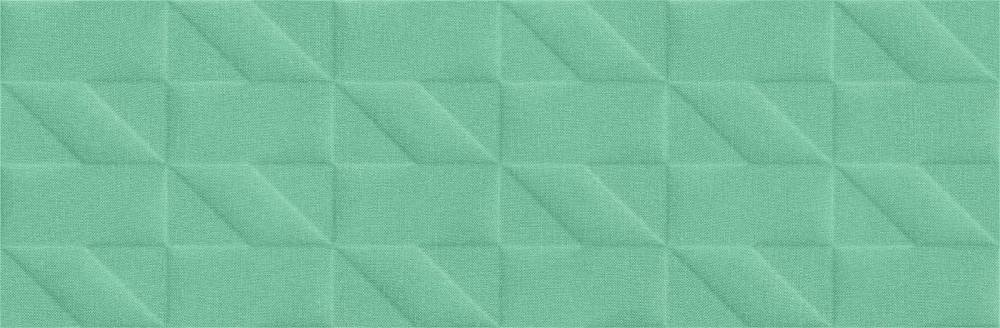 Керамическая плитка Marazzi Italy Outfit Turquoise Struttura Tetris 3D M129, цвет бирюзовый, поверхность матовая 3d (объёмная), прямоугольник, 250x760