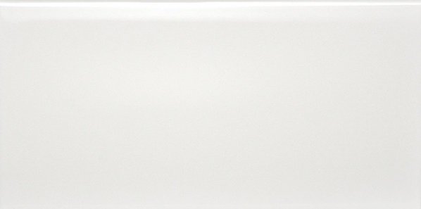 Керамическая плитка Dar Ceramics Liso Blanco Brillo, цвет белый, поверхность глянцевая, кабанчик, 100x200