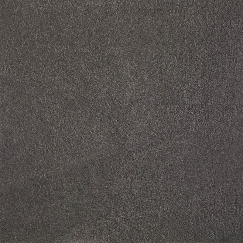 Керамогранит Paradyz Rockstone Grafit Gres Rekt. Struktura, цвет чёрный, поверхность структурированная, квадрат, 598x598