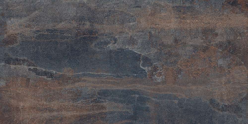 Керамогранит Gravita Tkaki Azul, цвет чёрный, поверхность матовая, прямоугольник, 600x1200