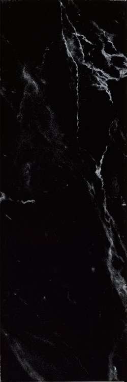 Керамическая плитка El Molino Siracusa Negro, цвет чёрный, поверхность глянцевая, прямоугольник, 250x750