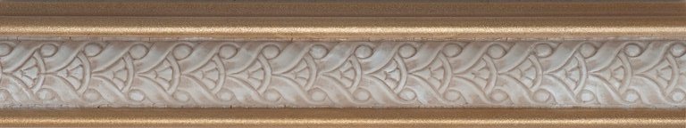 Бордюры Mapisa Bordura Louvre Gold, цвет бежевый, поверхность матовая, прямоугольник, 40x250