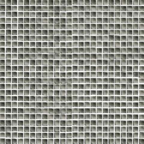 Мозаика Made+39 Cube Grey Circle 3900031, цвет серый, поверхность матовая, квадрат, 300x300