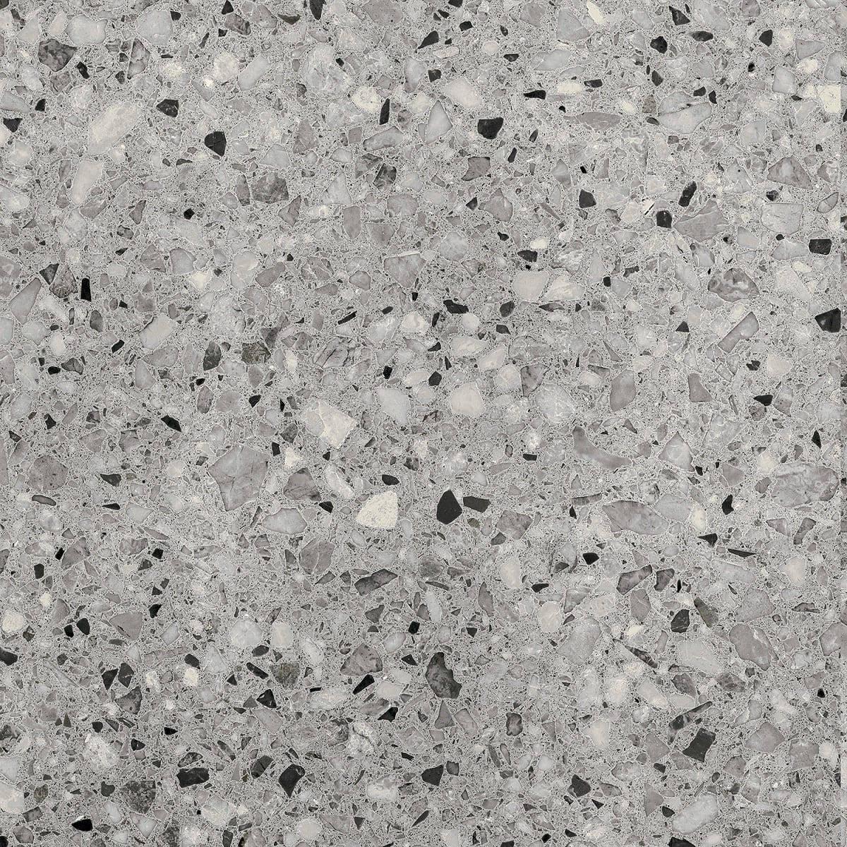 Керамогранит Tubadzin Macchia Graphite Mat, цвет серый тёмный, поверхность матовая, квадрат, 598x598