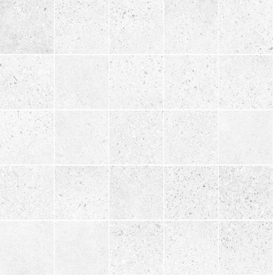 Мозаика Peronda D.Alley White Mosaic/25X25 23485, цвет белый, поверхность матовая, квадрат, 250x250
