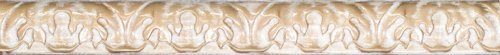 Бордюры Mapisa Josephine Cen., цвет белый, поверхность глянцевая, прямоугольник, 33x300