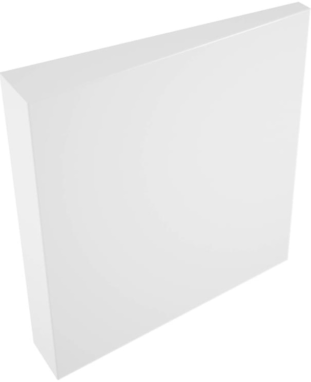 Керамическая плитка Wow Wow Collection Delta Ice White Matt 91710, цвет белый, поверхность матовая, квадрат, 125x125