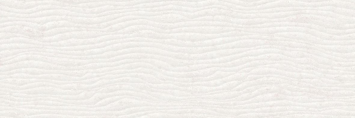 Керамогранит Porcelanosa Newport Park-Hawi White 100295016, цвет белый, поверхность матовая рельефная, прямоугольник, 333x1000