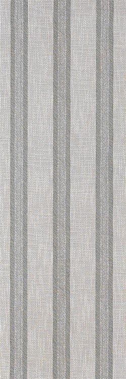 Керамическая плитка El Molino Hermes Lines Decor Perla, цвет серый, поверхность матовая, прямоугольник, 300x900