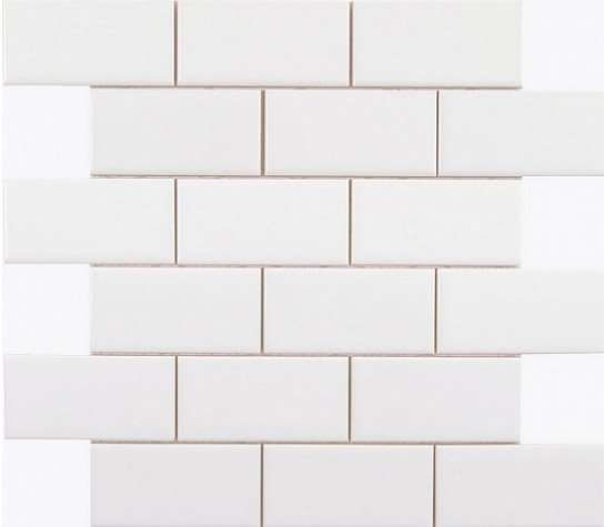 Декоративные элементы Adex ADNE1046 Liso PB Blanco Z Enmallado, цвет белый, поверхность глянцевая, кабанчик, 305x309