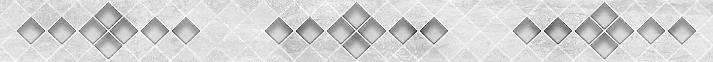 Бордюры Laparet Мармара паттерн серый 58-03-06-616, цвет серый, поверхность глянцевая, прямоугольник, 50x600