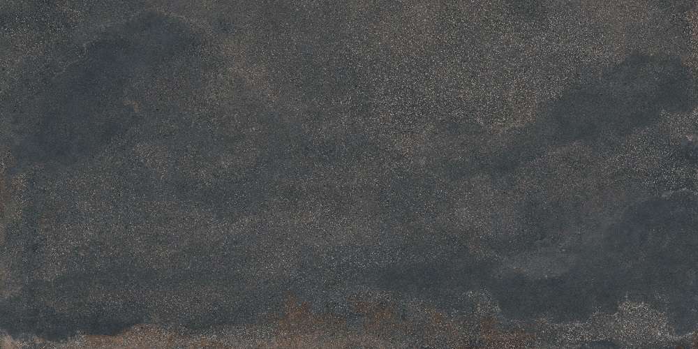 Керамогранит ABK Blend Concrete Iron Ret PF60005799, цвет чёрный, поверхность матовая, прямоугольник, 600x1200