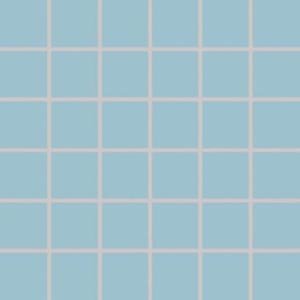 Мозаика Rako Color Two GDM05003 (5x5), цвет голубой, поверхность матовая, квадрат, 300x300