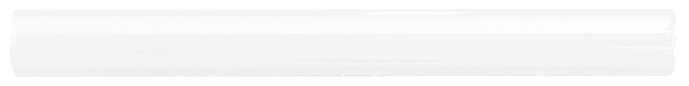 Бордюры Dar Ceramics Biselado/Liso Bordura Lisa Blanco, цвет белый, поверхность глянцевая, квадрат, 20x200
