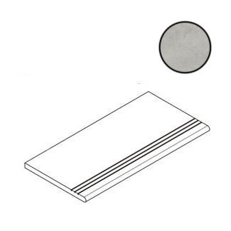 Ступени Italon Millennium X2 Silver Gradino Round Grip 620040000110, цвет серый, поверхность матовая, прямоугольник, 300x600