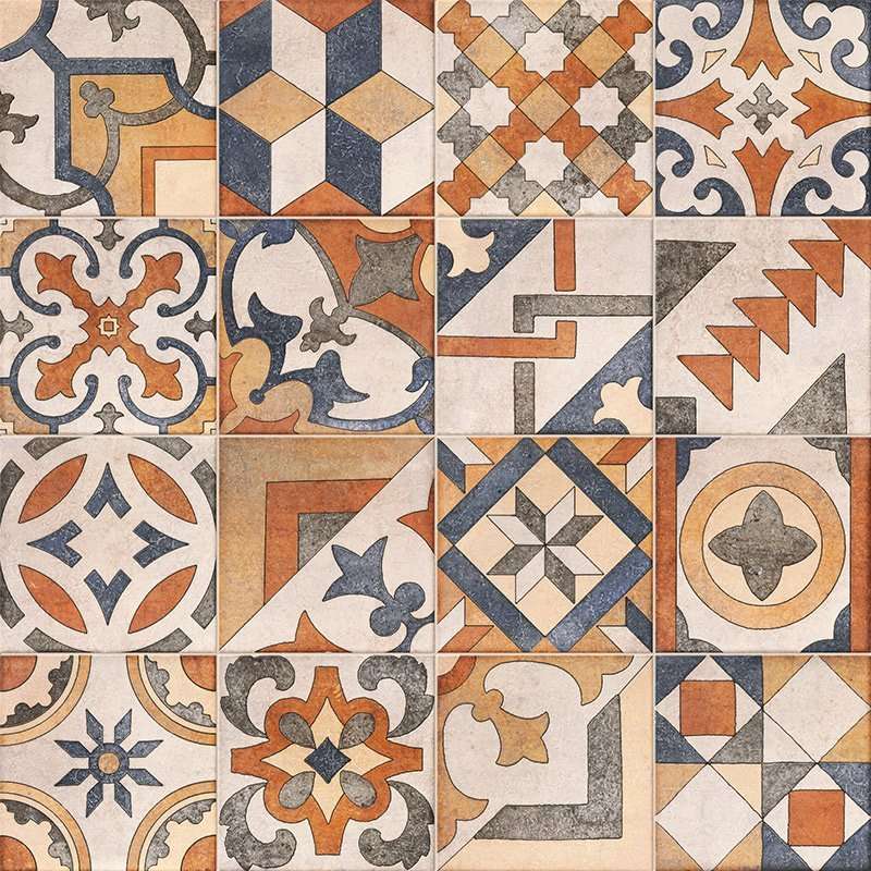 Декоративные элементы Mainzu Rialto Decor Heraldo, цвет разноцветный, поверхность матовая, квадрат, 150x150