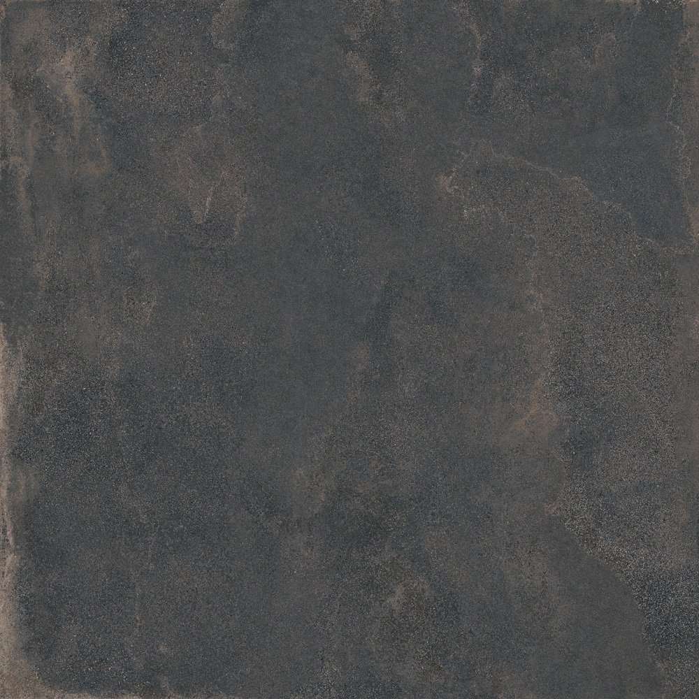 Керамогранит ABK Blend Concrete Iron Ret PF60005807, цвет чёрный, поверхность матовая, квадрат, 900x900