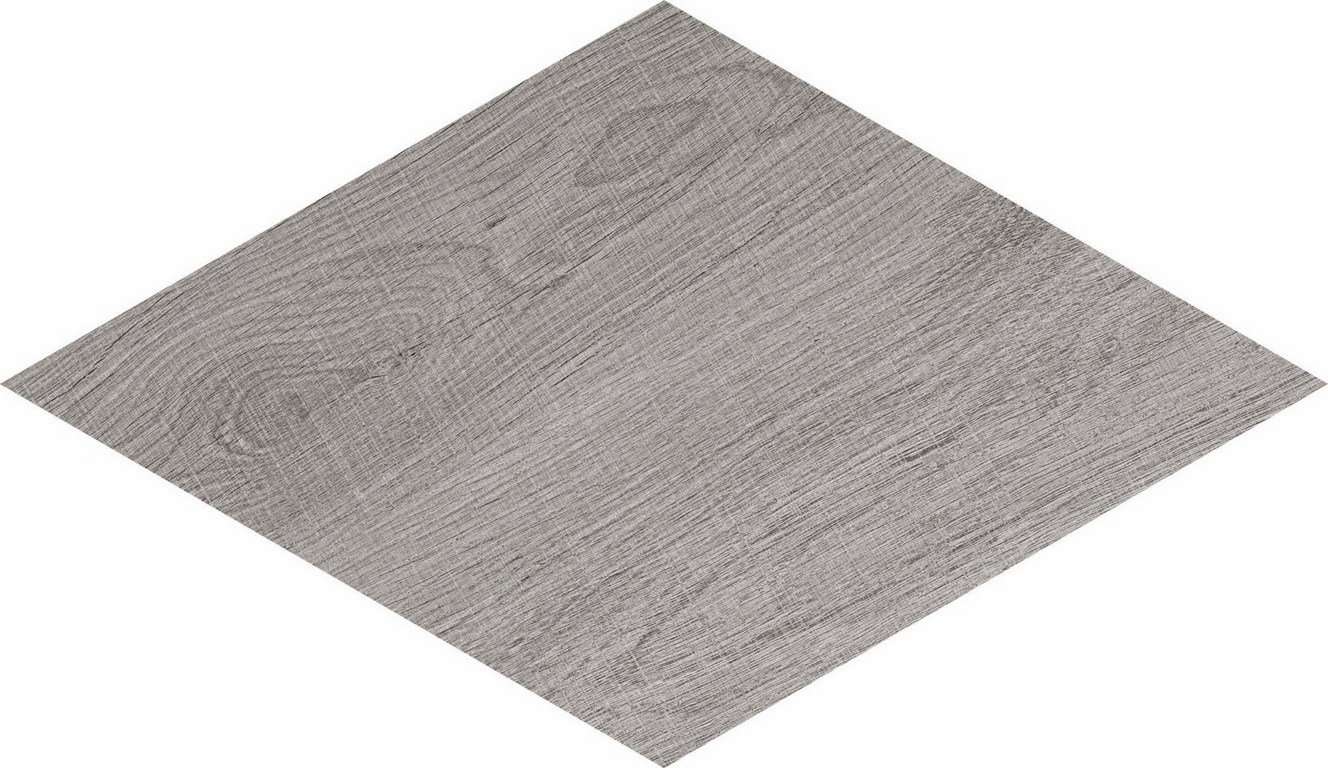 Керамогранит ABK Wood Grey Rombo PF60001108, цвет серый, поверхность матовая, ромб, 300x300