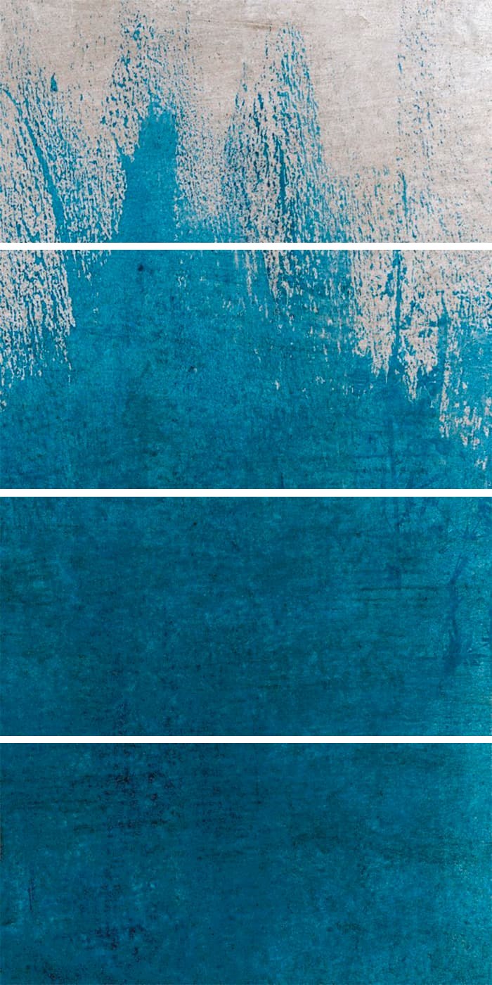 Панно ABK W&S Cp4 Paint Blue B PF60001859, цвет синий, поверхность матовая, прямоугольник, 1200x2400