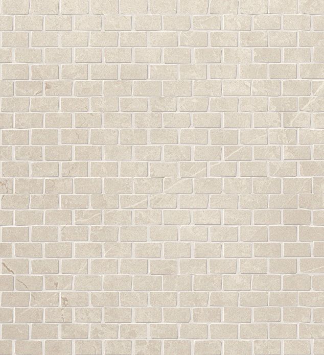 Мозаика Fap Roma Pietra Brick Mosaico fMAE, цвет бежевый, поверхность матовая, квадрат, 300x300