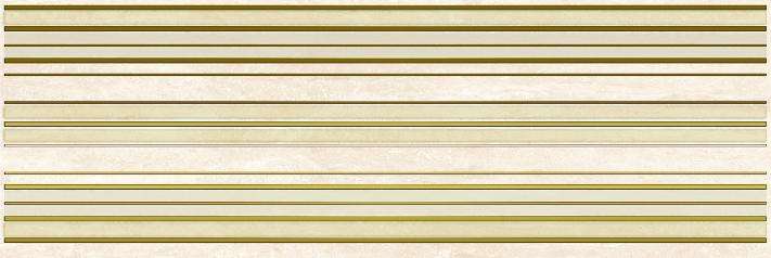 Декоративные элементы Laparet Петра лайн бежевый 17-03-11-658, цвет бежевый золотой, поверхность глянцевая, прямоугольник, 200x600