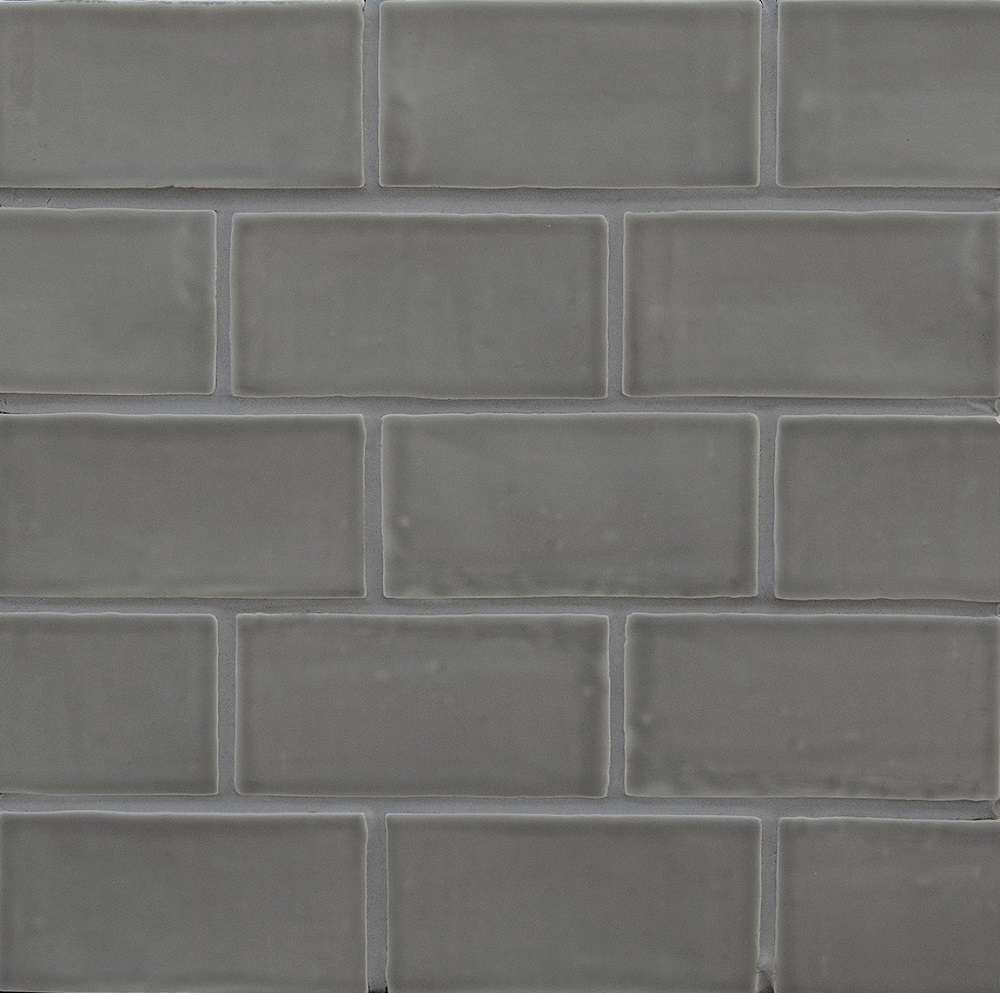 Керамическая плитка Terratinta Betonbrick Clay Matt TTBB71CMW, цвет серый, поверхность матовая, кабанчик, 75x150