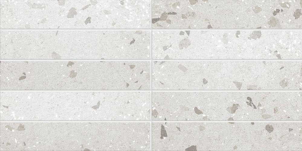 Керамическая плитка Керамин Морена 7 Белый, цвет белый, поверхность матовая, прямоугольник, 300x600