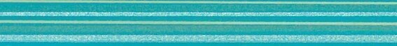 Бордюры APE Listelo Dance Turquesa, цвет бирюзовый, поверхность глянцевая, прямоугольник, 47x400