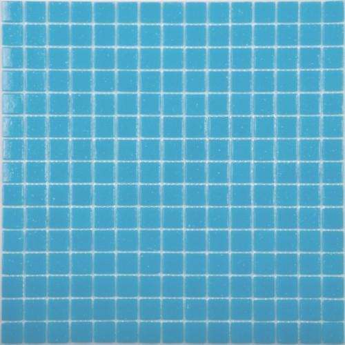 Мозаика NS Mosaic AB03, цвет голубой, поверхность глянцевая, квадрат, 327x327