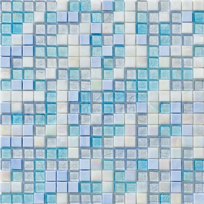 Мозаика L'Antic Colonial Water Ice Supreme 100274367, цвет разноцветный, поверхность матовая, квадрат, 296x296